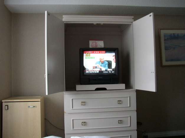 部屋のテレビ